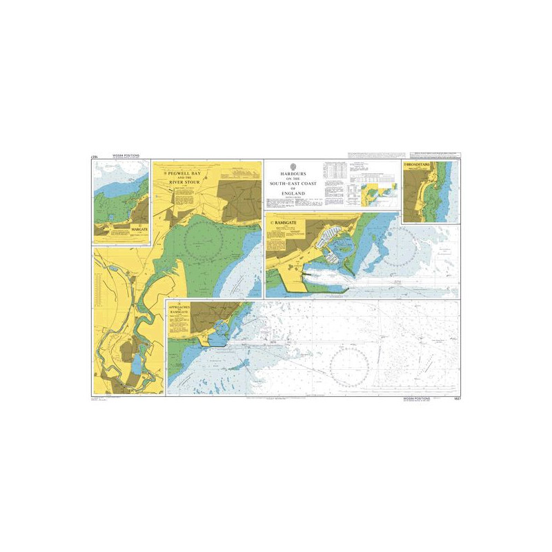 Admiralty - 1827 - Harbours on the South East Coast of England