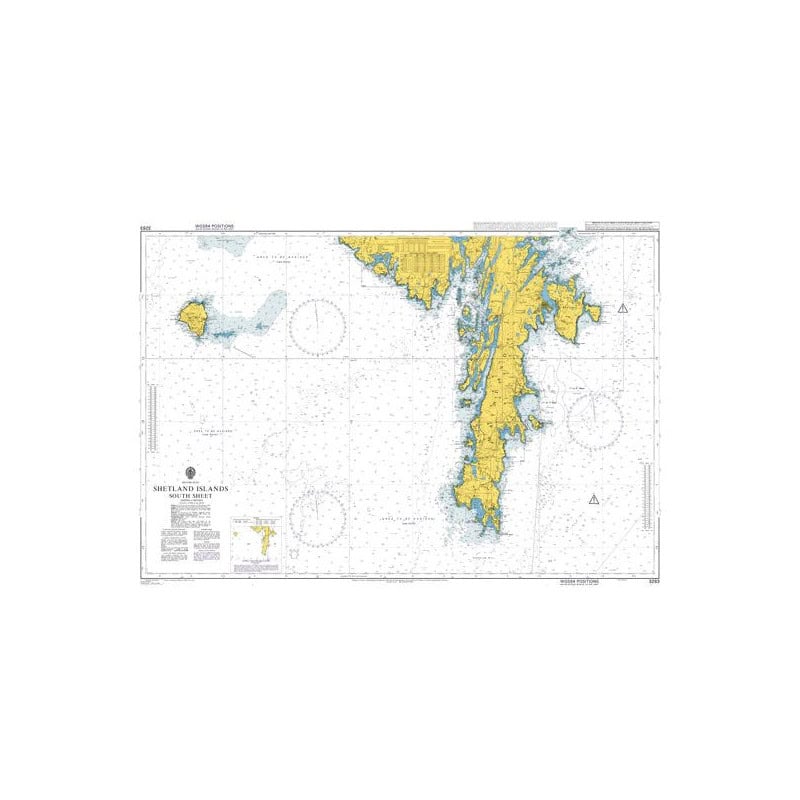 Admiralty - 3283 - Shetland Islands South Sheet