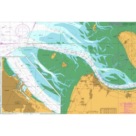 Dutch Hydrographic Office - DE44 - Entrance to River Elbe