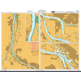 Dutch Hydrographic Office - DE5 - River Weser, Brake to Bremen