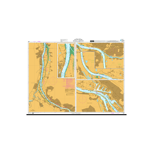 Dutch Hydrographic Office - DE5 - River Weser, Brake to Bremen Dutch Hydrographic Office - DE5 - River Weser, Brake to Bremen