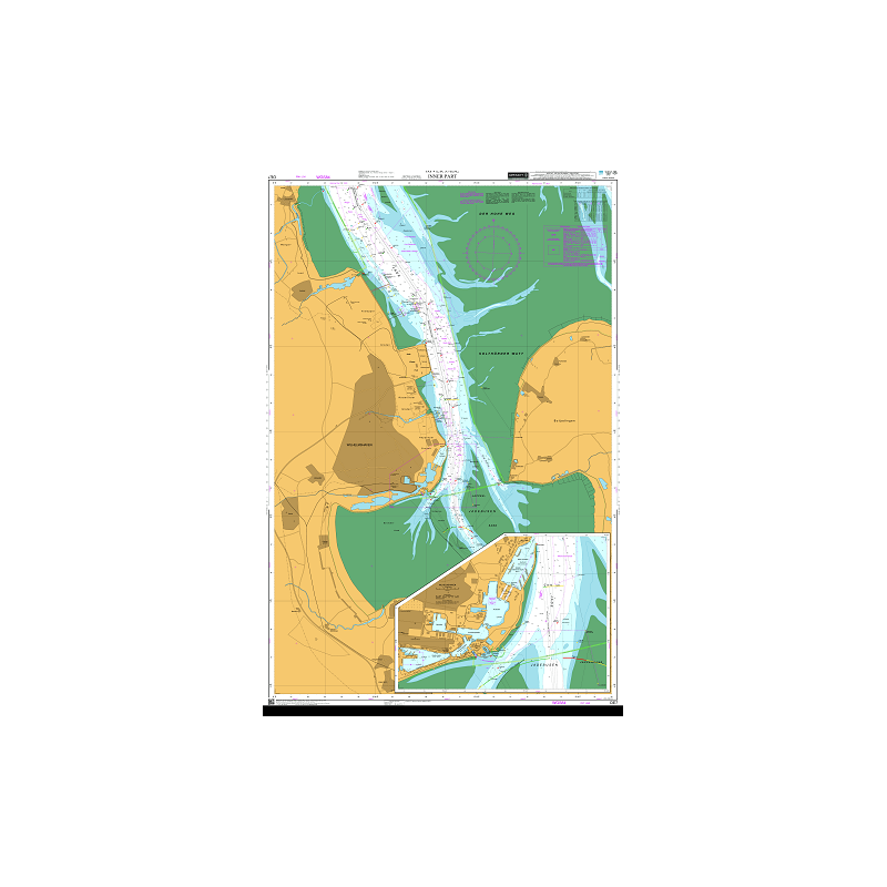 Dutch Hydrographic Office - DE7 - River Jade - inner part