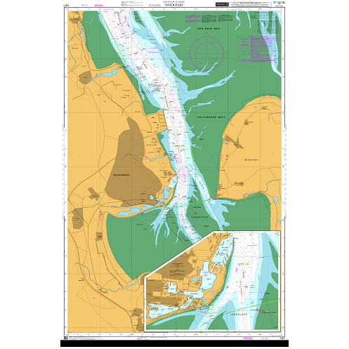 Dutch Hydrographic Office - DE7 - River Jade - inner part Dutch Hydrographic Office - DE7 - River Jade - inner part