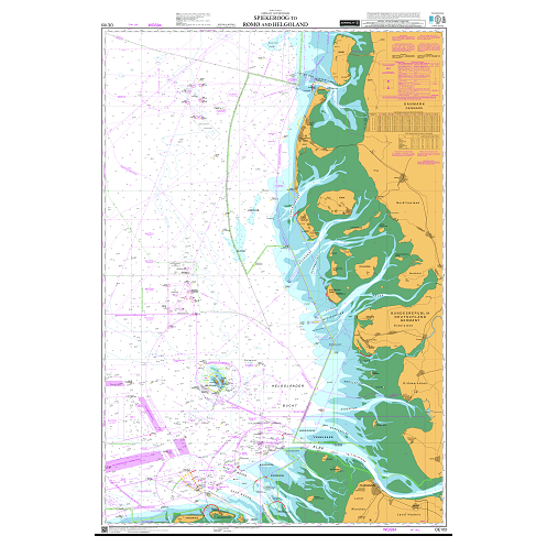 Dutch Hydrographic Office - DE103 - Spiekeroog to Romo and Helgoland Dutch Hydrographic Office - DE103 - Spiekeroog to Romo and Helgoland