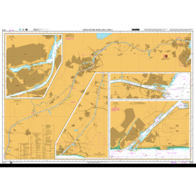 DHO - DE42 - nautical chart - Nord-Ostsee-Kanal (Kiel Canal)
