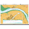 Dutch Hydrographic Office - DE46 - River Elbe, Belum to Krautsand