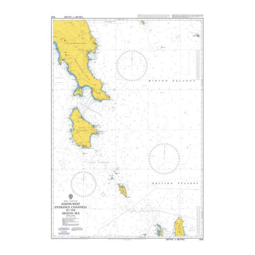 Admiralty - 1030 - South-West Entrance Channels to the Aegean Sea Admiralty - 1030 - South-West Entrance Channels to the Aegean Sea