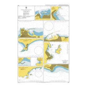 Admiralty - 1707 - Harbours and Anchorages in Nisos Kriti