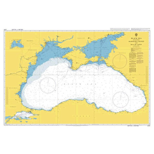 Admiralty - 2214 - Black Sea including Marmara Denizi and Sea of Azov Admiralty - 2214 - Black Sea including Marmara Denizi and Sea of Azov