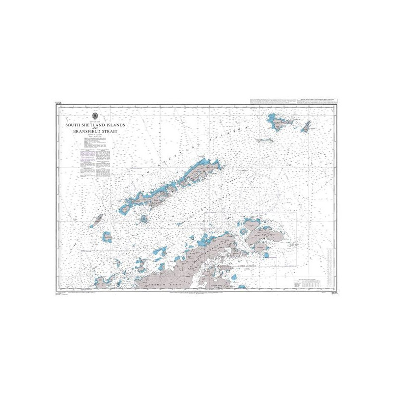 Admiralty - 3205 - South Shetland Islands and Bransfield Strait