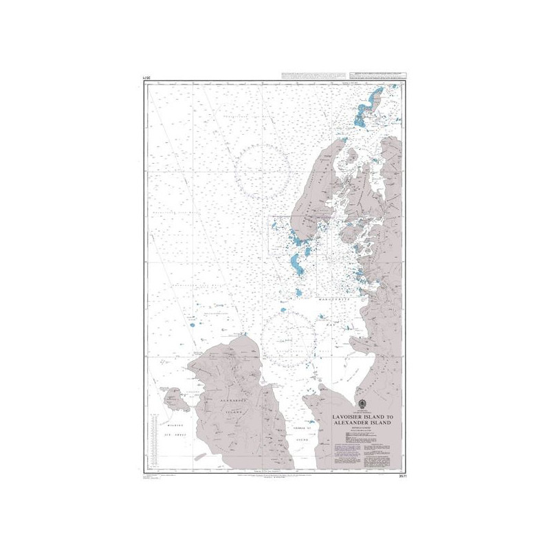 Admiralty - 3571 - Lavoisier Island to Alexander Island