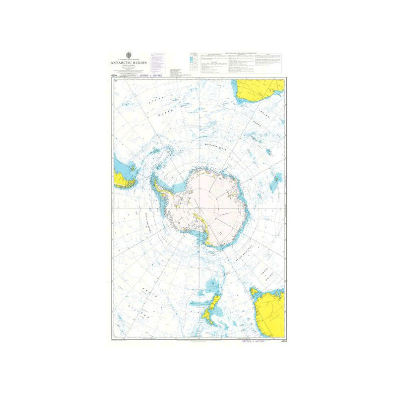 Admiralty - 4009 - A Planning Chart for the Antarctic Region