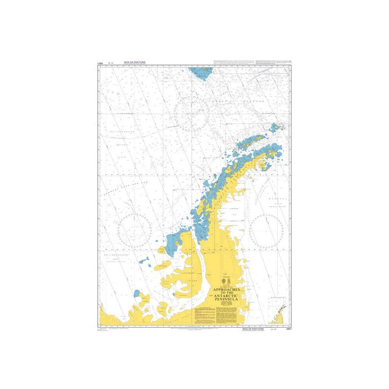 Admiralty - 4907 - Approaches to the Antarctic Peninsula