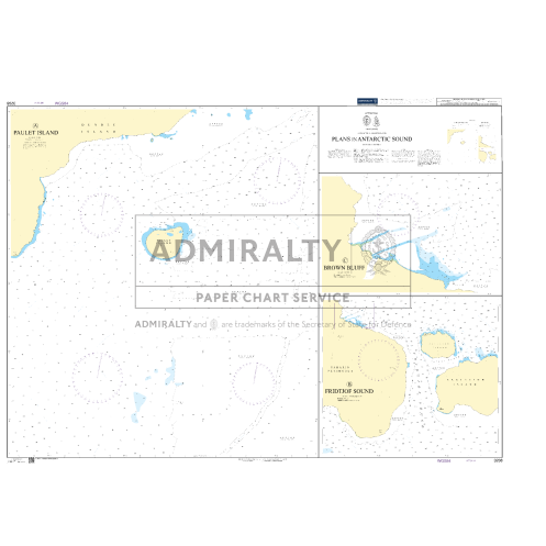 Admiralty - 3208 - Plans in Antarctic Sound