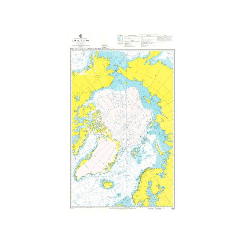 Admiralty - 4006 - A Planning Chart for the Arctic Region