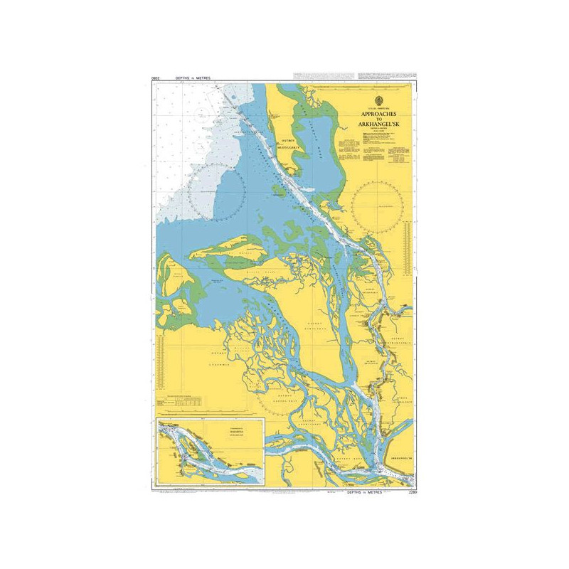 Admiralty - 2294 - Approaches to Arkhangel'sk