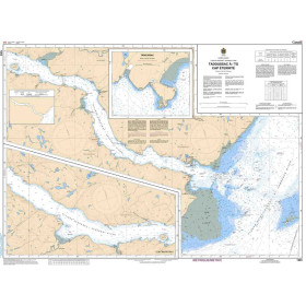 Service Hydrographique du Canada - 1203 - Tadoussac à/to Cap Éternité