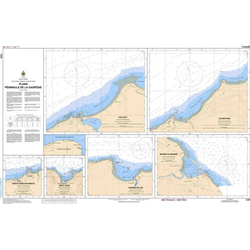 Service Hydrographique du Canada - 1230 - Plans-Péninsule de la Gaspésie Service Hydrographique du Canada - 1230 - Plans-Péninsule de la Gaspésie