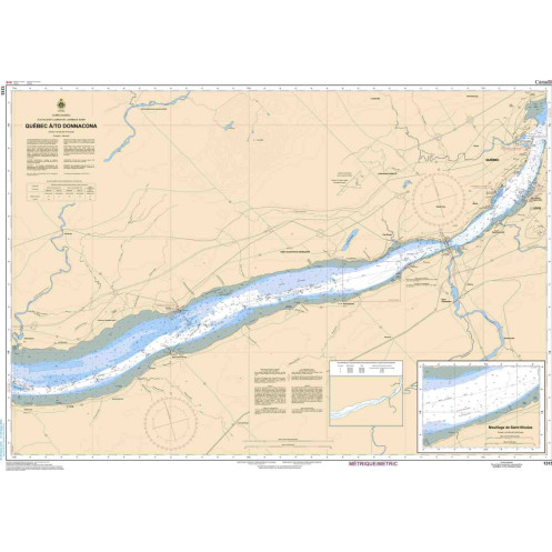 Service Hydrographique du Canada - 1315 - Québec à/to Donnacona Service Hydrographique du Canada - 1315 - Québec à/to Donnacona