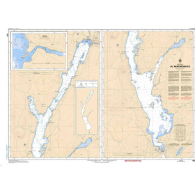 Service Hydrographique du Canada - 1360 - Lac Memphrémagog