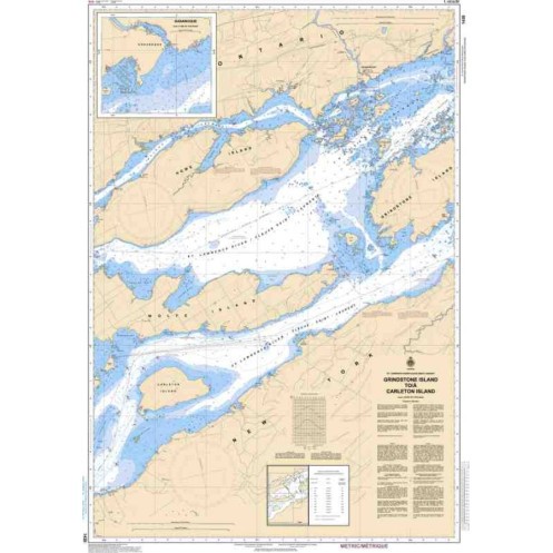 Service Hydrographique du Canada - 1438 - Grindstone Island to/à Carleton Island