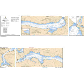 Service Hydrographique du Canada - 1550 - Britannia Bay à/to Chats Falls