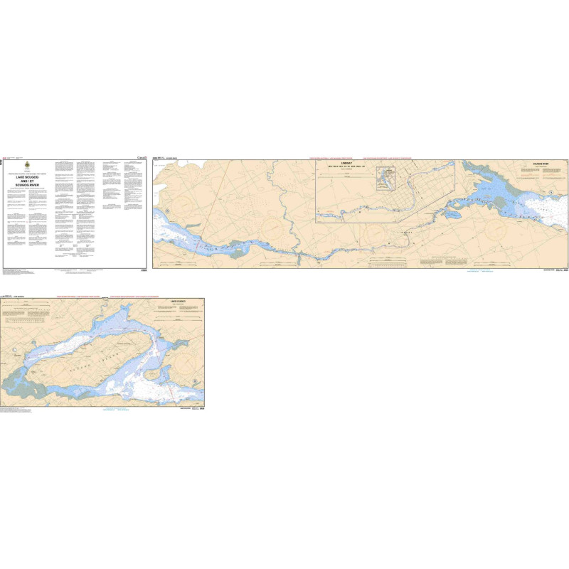Service Hydrographique du Canada - 2026 - Lake Scugog and/et Scugog River