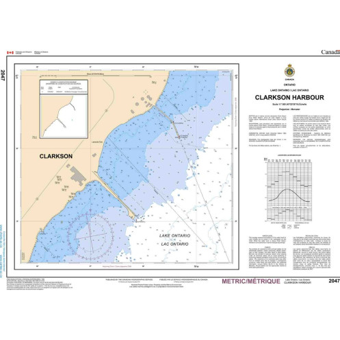 Service Hydrographique du Canada - 2047 - Clarkson Harbour