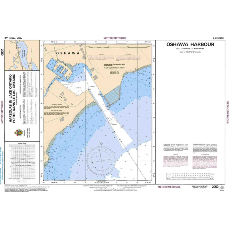 Service Hydrographique du Canada - 2050 - Oshawa Harbour