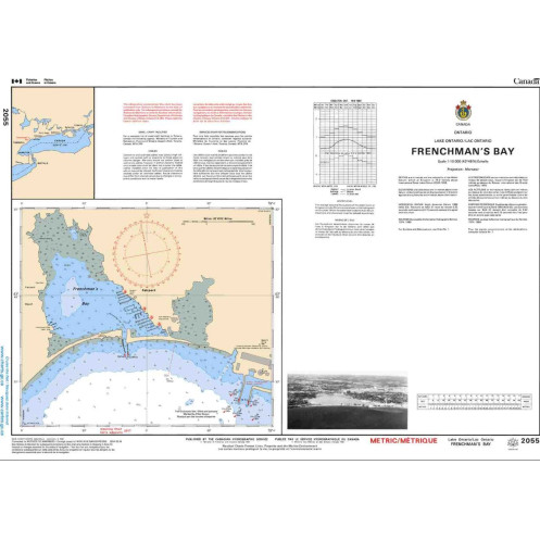 Service Hydrographique du Canada - 2055 - Frenchman's Bay