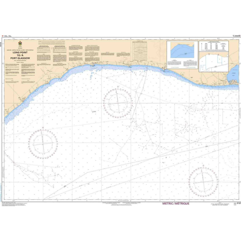 Service Hydrographique du Canada - 2121 - Long Point to/à Port Glasgow