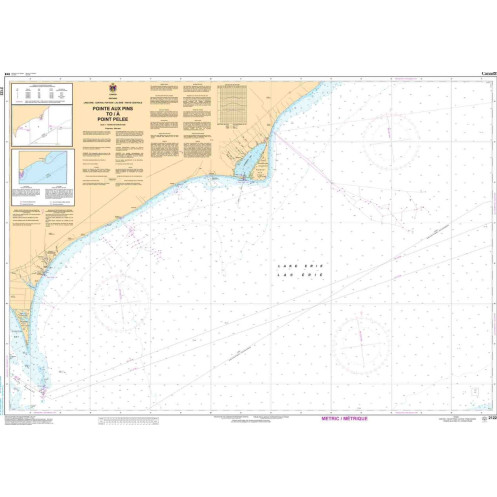 Service Hydrographique du Canada - 2122 - Pointe aux Pins to/à Point Pelee Service Hydrographique du Canada - 2122 - Pointe aux Pins to/à Point Pelee