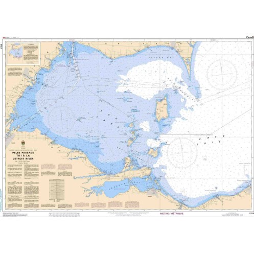 Service Hydrographique du Canada - 2123 - Pelee Passage to/à la Detroit River Service Hydrographique du Canada - 2123 - Pelee Passage to/à la Detroit River