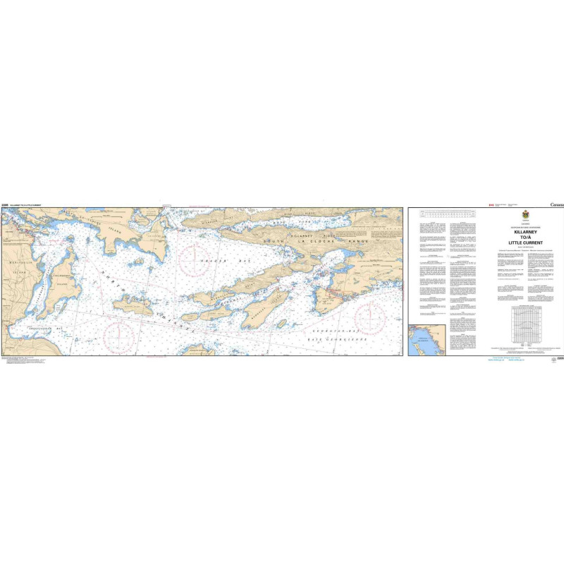 Service Hydrographique du Canada - 2205 - Killarney to/à Little Current