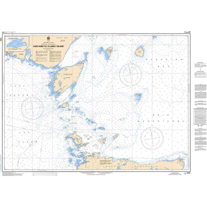 Service Hydrographique du Canada - 2235 - Cape Hurd to/à Lonely Island