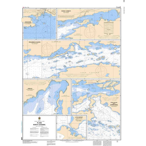 Service Hydrographique du Canada - 2268 - Plans North Channel