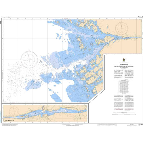 Service Hydrographique du Canada - 2293 - Byng Inlet and Approaches / et les approches Service Hydrographique du Canada - 2293 - Byng Inlet and Approaches / et les approches