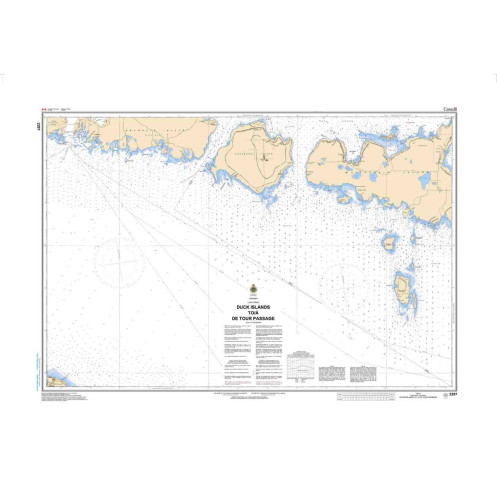 Service Hydrographique du Canada - 2297 - Duck Islands to\à DeTour Passage