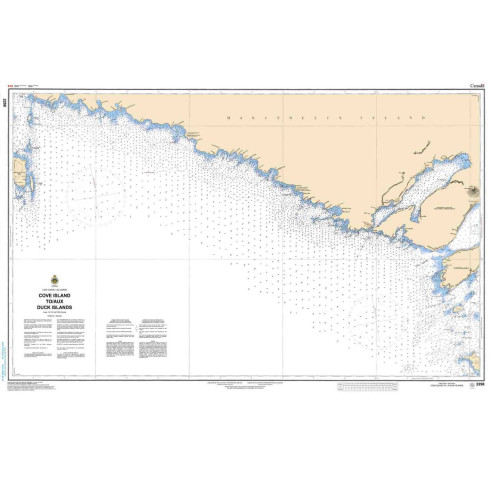 Service Hydrographique du Canada - 2298 - Cove Island to/aux Duck Islands