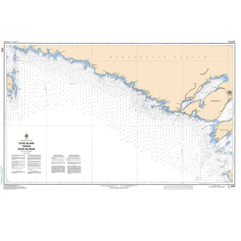 Service Hydrographique du Canada - 2298 - Cove Island to/aux Duck Islands Service Hydrographique du Canada - 2298 - Cove Island to/aux Duck Islands
