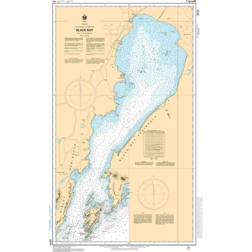 Service Hydrographique du Canada - 2313 - Black Bay