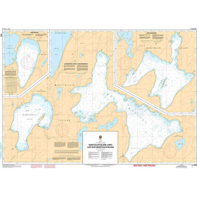 Service Hydrographique du Canada - 6030 - Manitoulin Island Lakes / Lacs sur Manitoulin Island