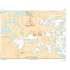 Service Hydrographique du Canada - 6106 - Northwest Bay to/à Ash Bay