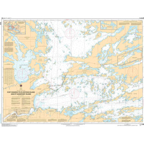 Service Hydrographique du Canada - 6108 - Fort Frances to/à Hostess Island and/et Sandpoint Island