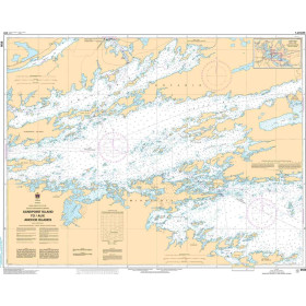 Service Hydrographique du Canada - 6109 - Sandpoint Island to/aux Anchor Islands