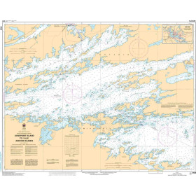 Service Hydrographique du Canada - 6109 - Sandpoint Island to/aux Anchor Islands