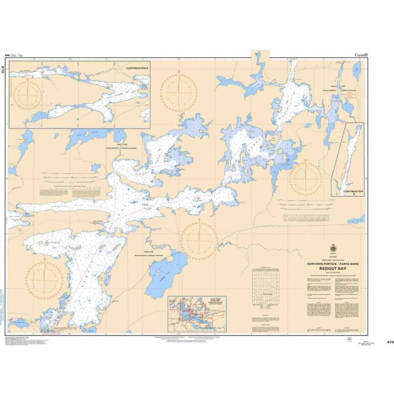 Service Hydrographique du Canada - 6110 - Redgut Bay