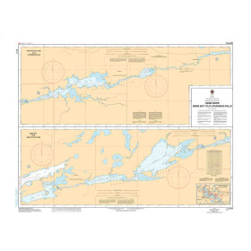 Service Hydrographique du Canada - 6111 - Rainy Lake/Lac à la Pluie Eastern Portion/Partie Est Seine River Seine Bay to/à Sturge