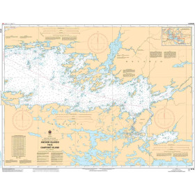 Service Hydrographique du Canada - 6112 - Rainy Lake/Lac à la pluie Southeast Portion/Partie sud-est Anchor Islands to/à Oakpoin