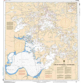 Service Hydrographique du Canada - 6201 - Lake of the Woods / Lac des Bois